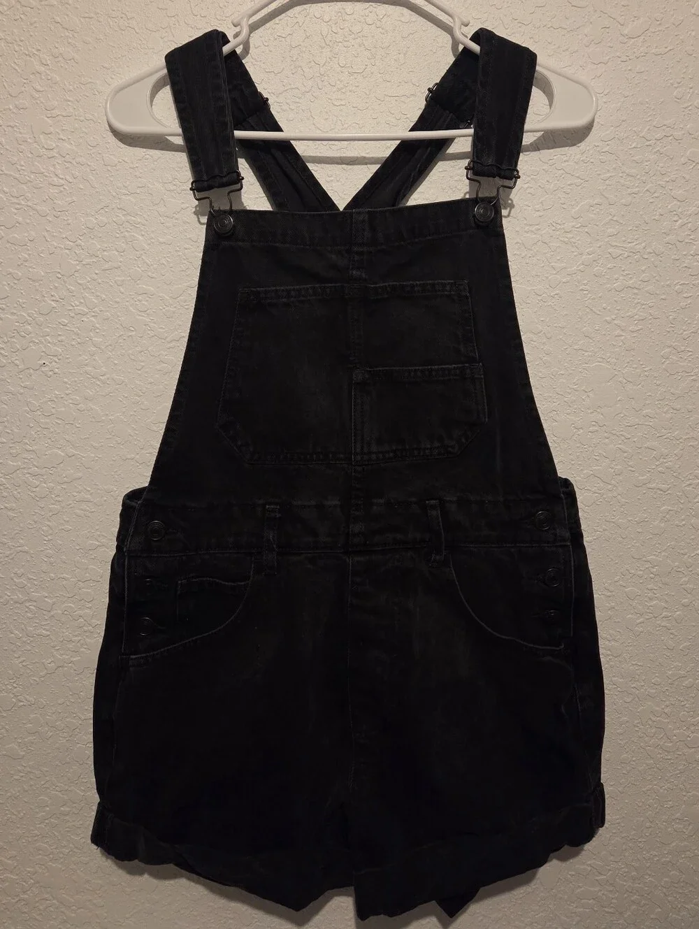 We The Free Ziggy Denim Shortall in Black - Small - Picture 6 of 9